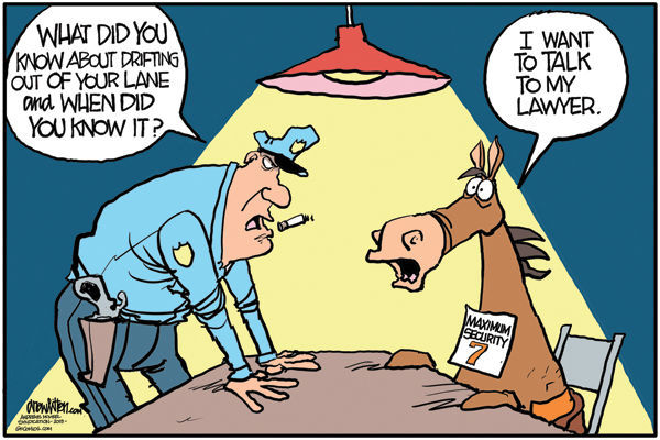 Cartoon: Maximum insecurity